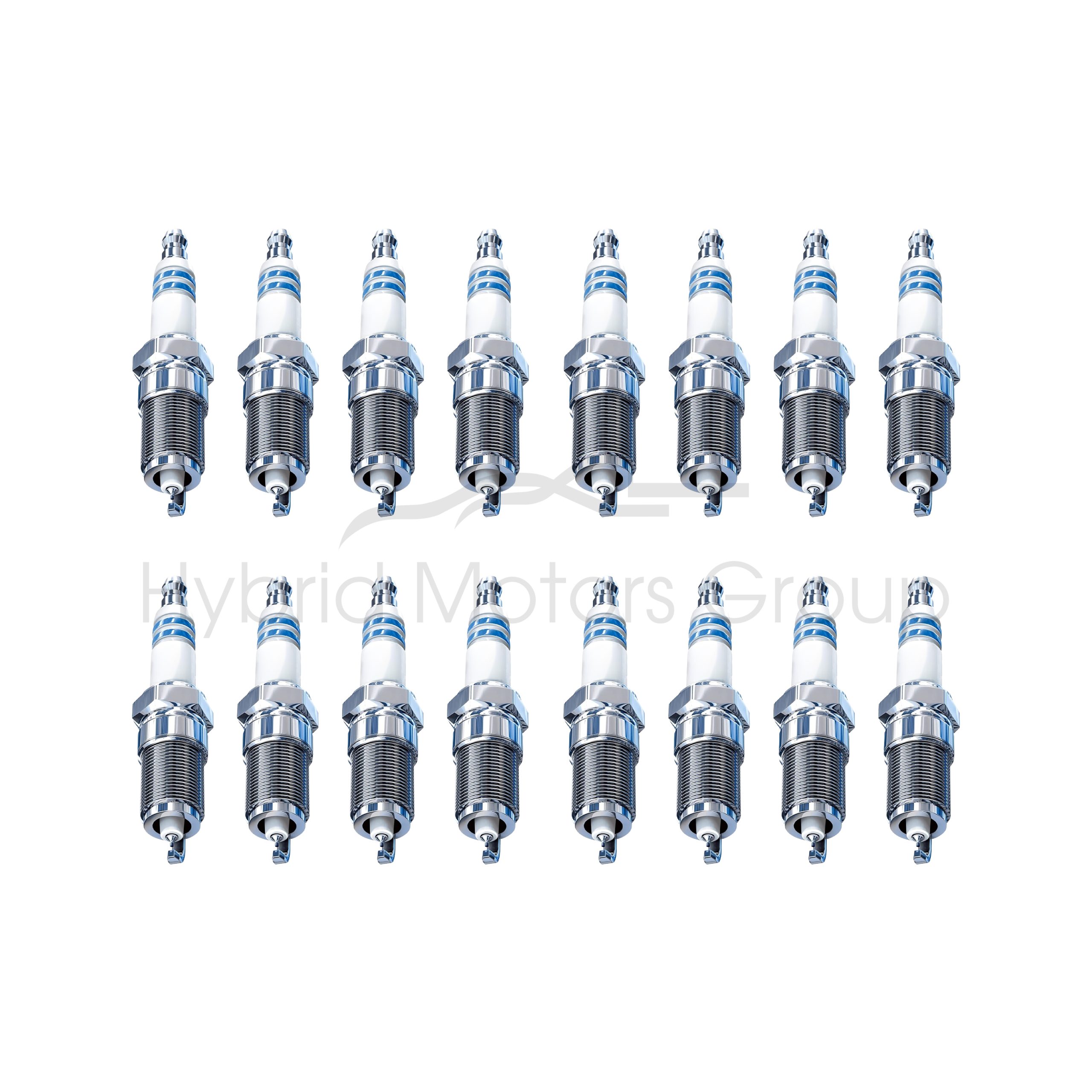 Lot de 16 bougies d'allumage IRIDIUM compatible avec Dodge Ram DT 2019-2025 V8